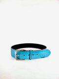 Croc Series Belt - Aqua