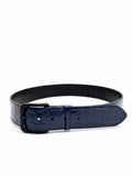 Croc Series Belt - Dark Berry Blue