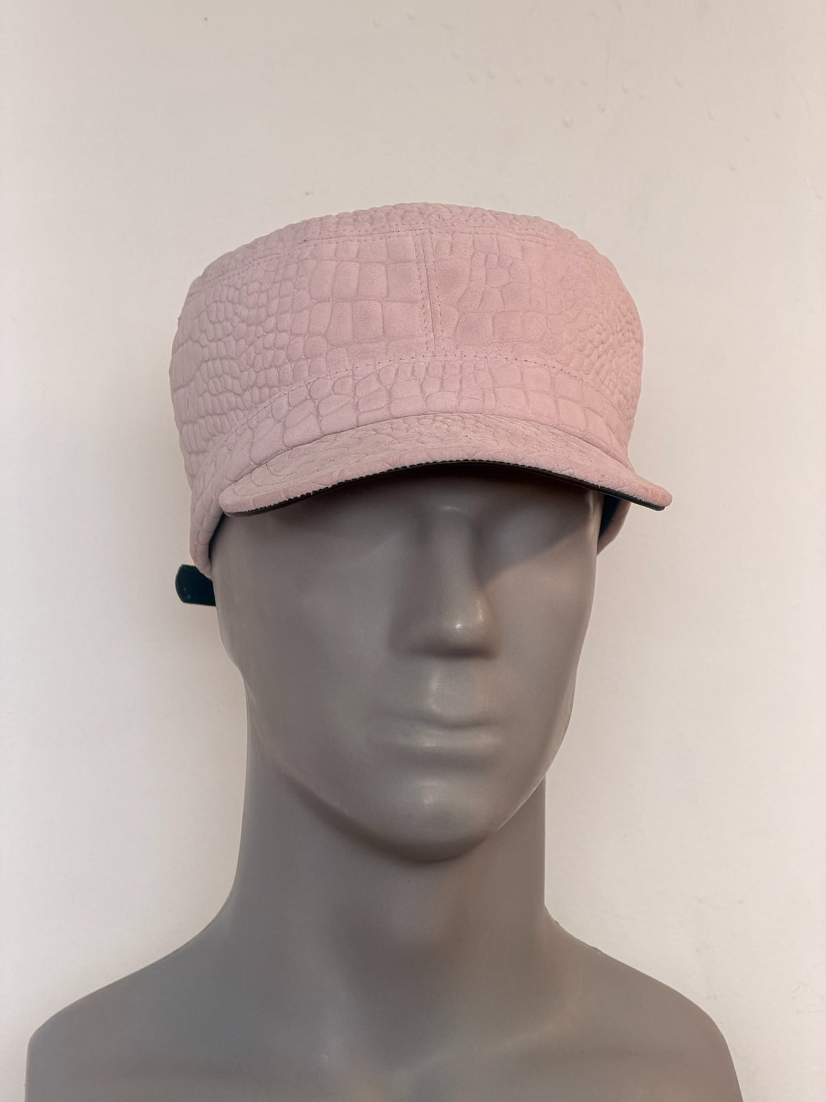 Sueded Croc KC Militia Hat - Soft Pink
