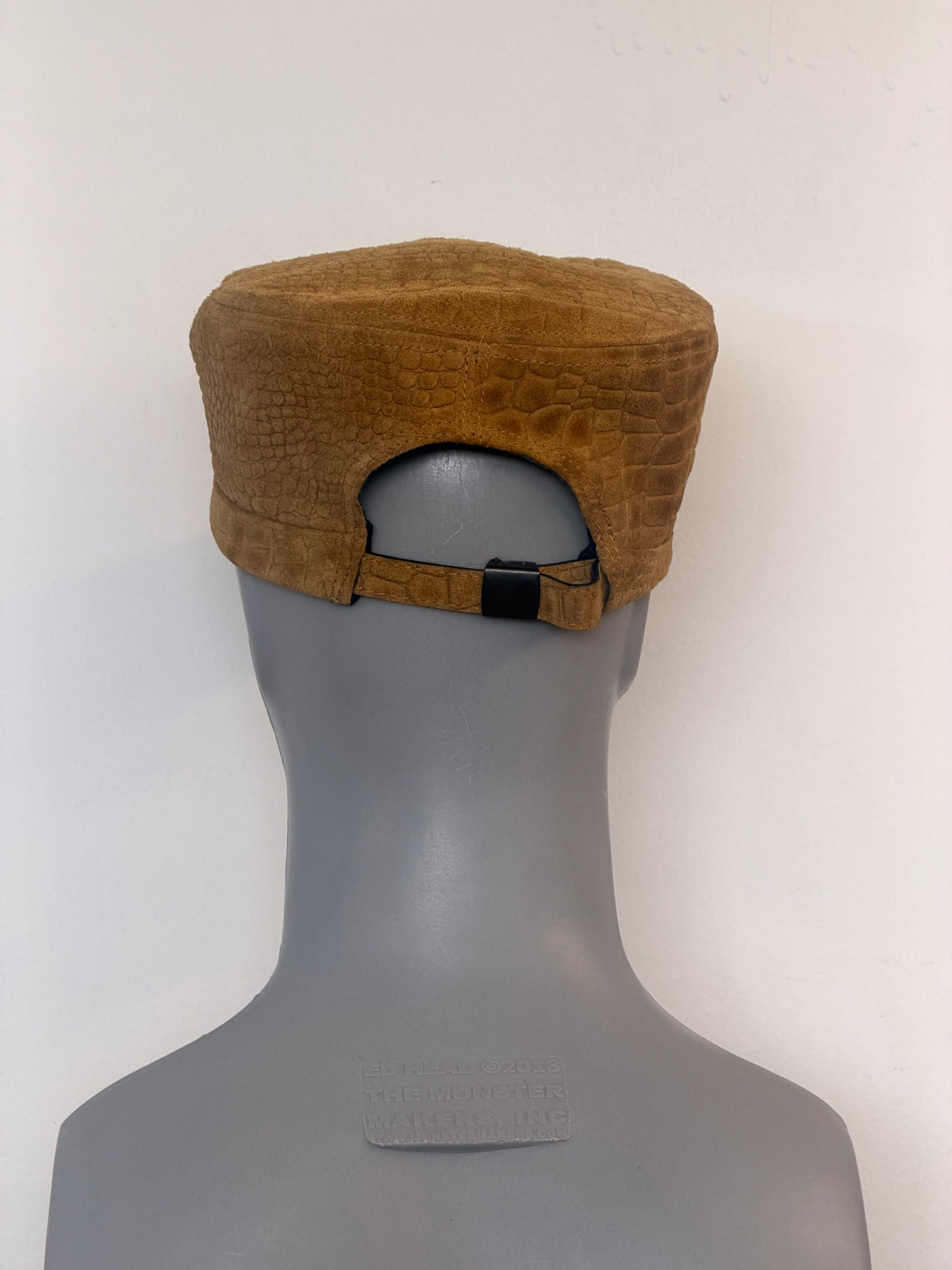 Sueded Croc KC Militia Hat - Chestnut