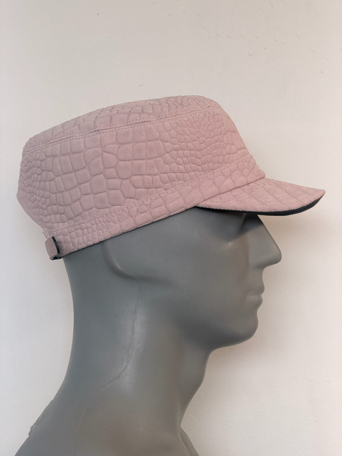 Sueded Croc KC Militia Hat - Soft Pink
