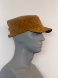 Sueded Croc KC Militia Hat - Chestnut